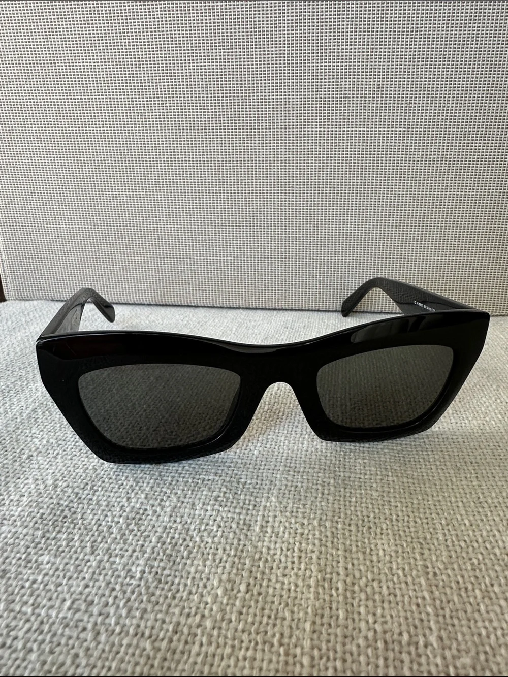 CELINE Rare Authentic Black Cat-Eye Sunglasses CL41399S